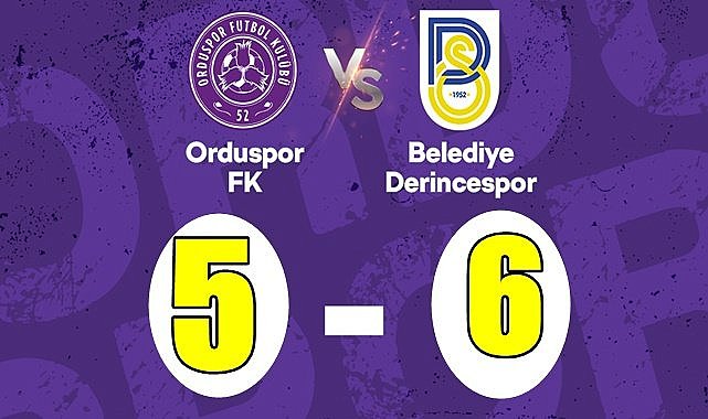 52 Orduspor 2. Lig'i Finalde Kaybetti - SPOR - Ordu Gazete