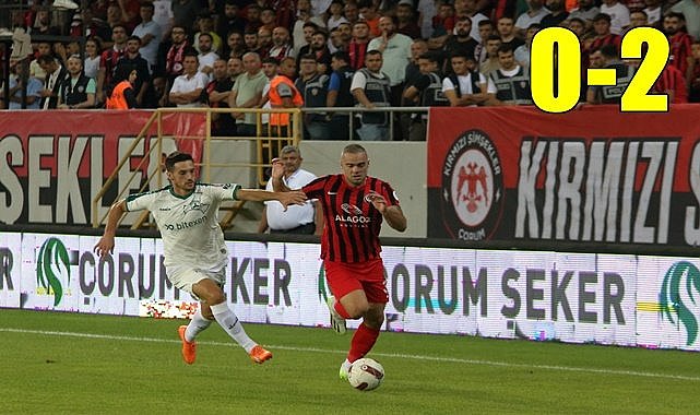 Giresunspor orum da alt n buldu 0 2 YURT Ordu Gazete