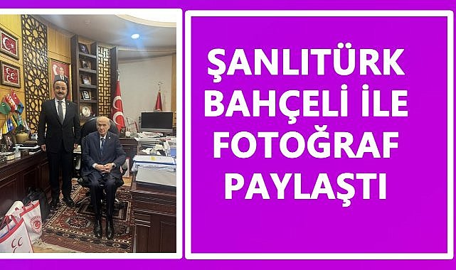 MHP Ordu Milletvekili Naci Şanlıtürk'ten Genel Başkan Bahçeli'ye Ziyaret