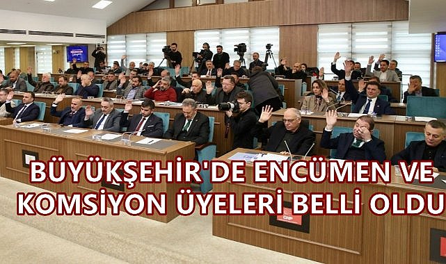 Ordu Büyükşehir Belediyesi'nde Komisyon ve Encümen Üyeleri Yenilendi