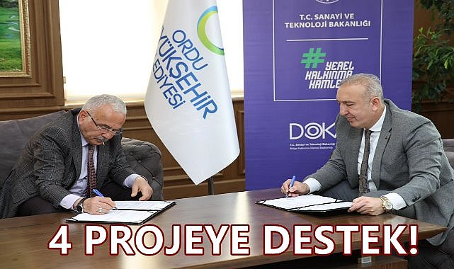 Ordu'ya 80.7 Milyon TL'lik Dev Yatırım; Tarımdan Ulaşıma 4 Proje Hayat Geçiyor!