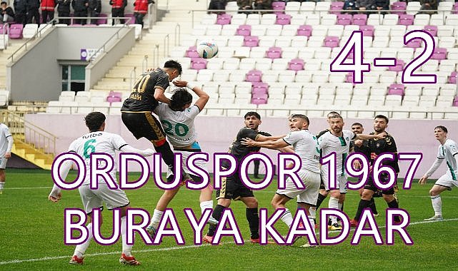 Sonucu Merakla Beklenen Maçta; Mardinspor 2. Lig'e Yükseldi, 1967 Orduspor Play Off'a Kalamadı